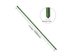 30pcs 1200mm x 11mm Green Garden Stakes PVC Coated Plant Supports Climbers Model A