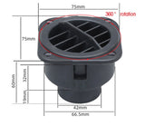 42mm Diesel Heater Ducting Connector joiner