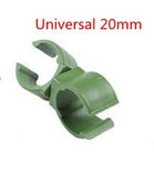 20pcs 20mm Plant Support Awning Pillar Accessories A Clip Quickly Set Up Climbing Vine Bracket Plant Steel Pipe Bracket Garden Suppor